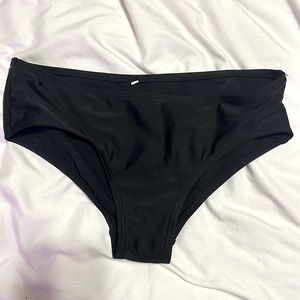 Black bikini bottoms